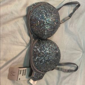 Glitter bra